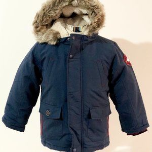 New Matalan UK Kids Navy Shower Resistant Jacket